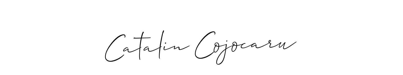 It looks lik you need a new signature style for name Catalin Cojocaru. Design unique handwritten (Allison_Script) signature with our free signature maker in just a few clicks. Catalin Cojocaru signature style 2 images and pictures png