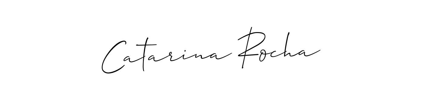 Best and Professional Signature Style for Catarina Rocha. Allison_Script Best Signature Style Collection. Catarina Rocha signature style 2 images and pictures png