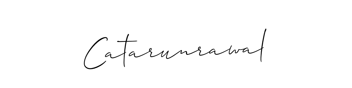 You should practise on your own different ways (Allison_Script) to write your name (Catarunrawal) in signature. don't let someone else do it for you. Catarunrawal signature style 2 images and pictures png