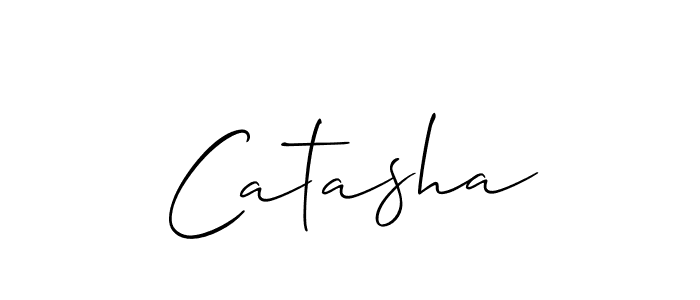 Also we have Catasha name is the best signature style. Create professional handwritten signature collection using Allison_Script autograph style. Catasha signature style 2 images and pictures png