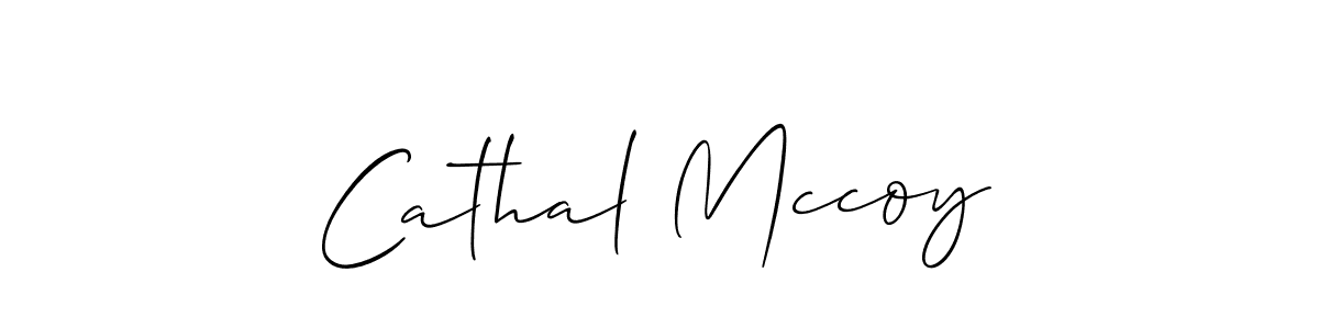 Also we have Cathal Mccoy name is the best signature style. Create professional handwritten signature collection using Allison_Script autograph style. Cathal Mccoy signature style 2 images and pictures png