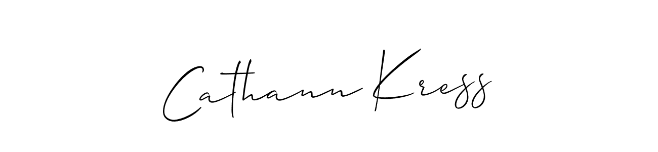 Here are the top 10 professional signature styles for the name Cathann Kress. These are the best autograph styles you can use for your name. Cathann Kress signature style 2 images and pictures png