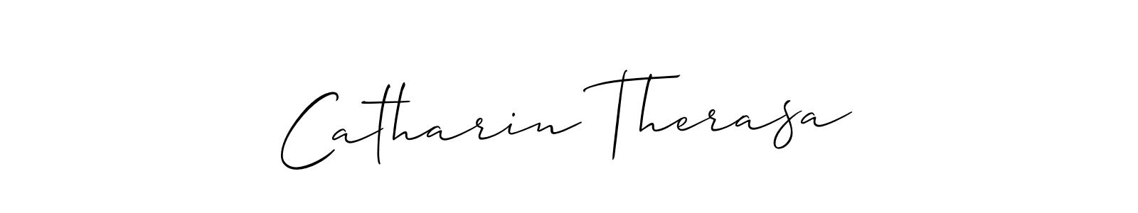 Best and Professional Signature Style for Catharin Therasa. Allison_Script Best Signature Style Collection. Catharin Therasa signature style 2 images and pictures png