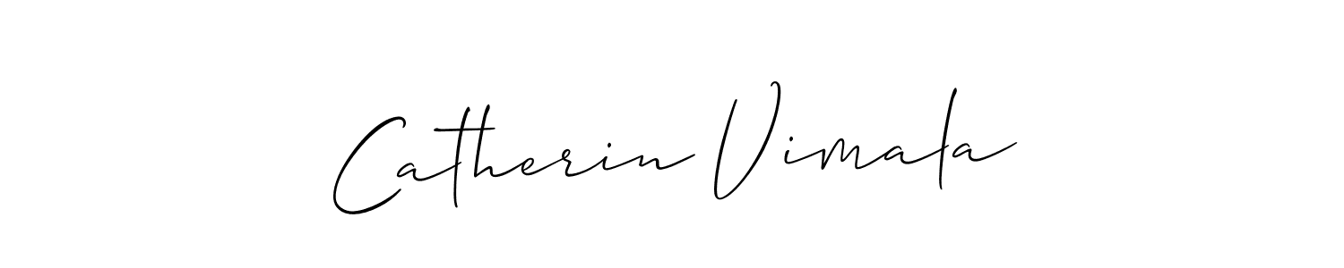 Once you've used our free online signature maker to create your best signature Allison_Script style, it's time to enjoy all of the benefits that Catherin Vimala name signing documents. Catherin Vimala signature style 2 images and pictures png