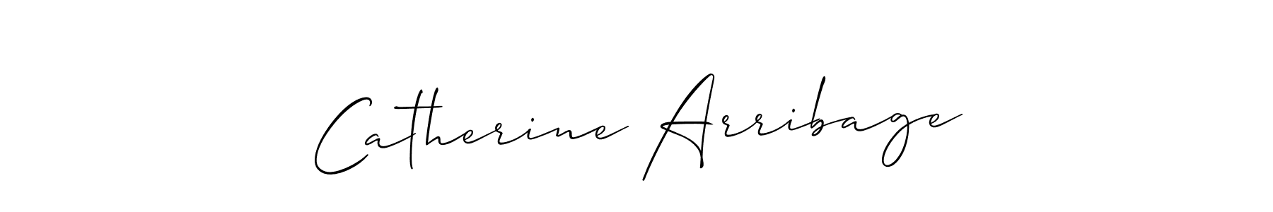 Best and Professional Signature Style for Catherine Arribage. Allison_Script Best Signature Style Collection. Catherine Arribage signature style 2 images and pictures png