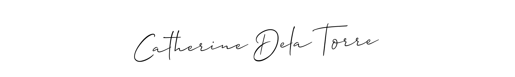 Also You can easily find your signature by using the search form. We will create Catherine Dela Torre name handwritten signature images for you free of cost using Allison_Script sign style. Catherine Dela Torre signature style 2 images and pictures png