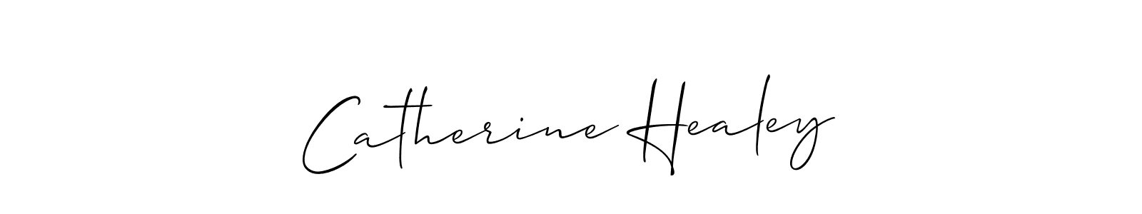 How to make Catherine Healey signature? Allison_Script is a professional autograph style. Create handwritten signature for Catherine Healey name. Catherine Healey signature style 2 images and pictures png