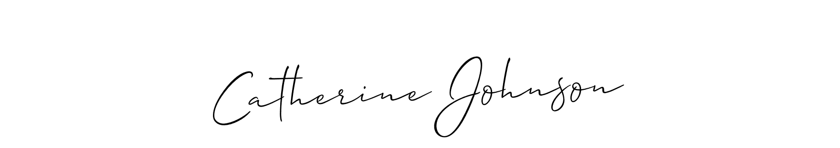 Make a short Catherine Johnson signature style. Manage your documents anywhere anytime using Allison_Script. Create and add eSignatures, submit forms, share and send files easily. Catherine Johnson signature style 2 images and pictures png