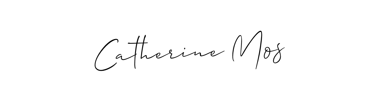 Also You can easily find your signature by using the search form. We will create Catherine Mos name handwritten signature images for you free of cost using Allison_Script sign style. Catherine Mos signature style 2 images and pictures png