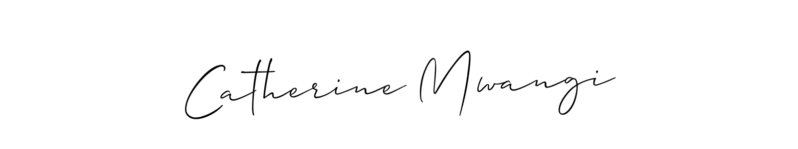 Catherine Mwangi stylish signature style. Best Handwritten Sign (Allison_Script) for my name. Handwritten Signature Collection Ideas for my name Catherine Mwangi. Catherine Mwangi signature style 2 images and pictures png