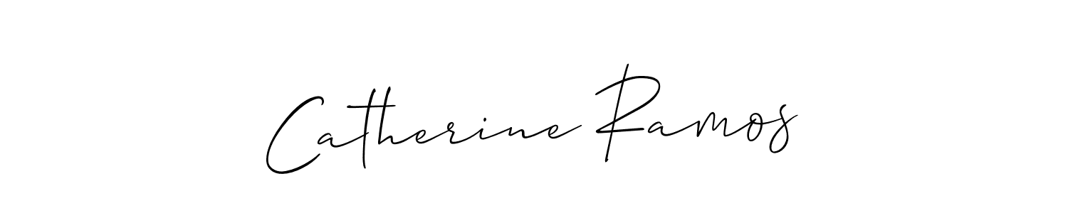 It looks lik you need a new signature style for name Catherine Ramos. Design unique handwritten (Allison_Script) signature with our free signature maker in just a few clicks. Catherine Ramos signature style 2 images and pictures png