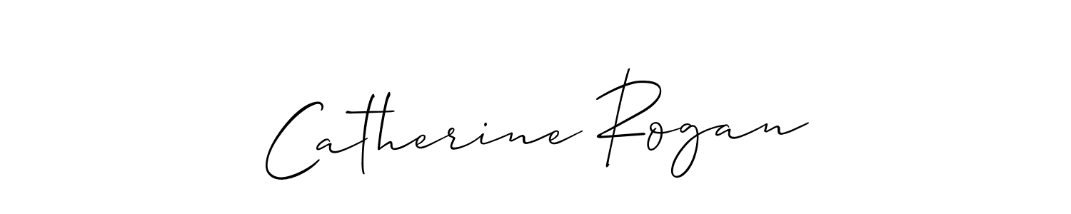 Use a signature maker to create a handwritten signature online. With this signature software, you can design (Allison_Script) your own signature for name Catherine Rogan. Catherine Rogan signature style 2 images and pictures png