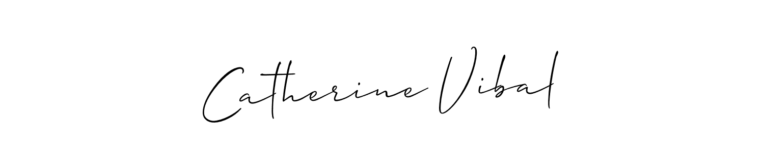 Similarly Allison_Script is the best handwritten signature design. Signature creator online .You can use it as an online autograph creator for name Catherine Vibal. Catherine Vibal signature style 2 images and pictures png