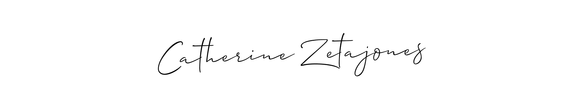 Create a beautiful signature design for name Catherine Zetajones. With this signature (Allison_Script) fonts, you can make a handwritten signature for free. Catherine Zetajones signature style 2 images and pictures png