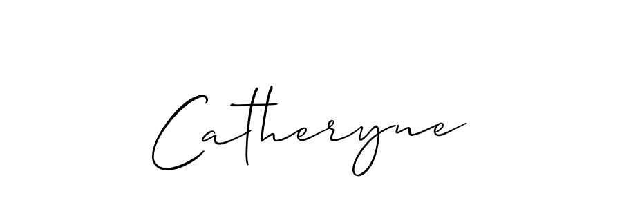 Create a beautiful signature design for name Catheryne. With this signature (Allison_Script) fonts, you can make a handwritten signature for free. Catheryne signature style 2 images and pictures png