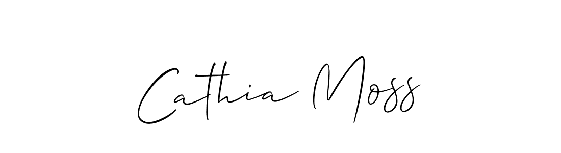 Allison_Script is a professional signature style that is perfect for those who want to add a touch of class to their signature. It is also a great choice for those who want to make their signature more unique. Get Cathia Moss name to fancy signature for free. Cathia Moss signature style 2 images and pictures png