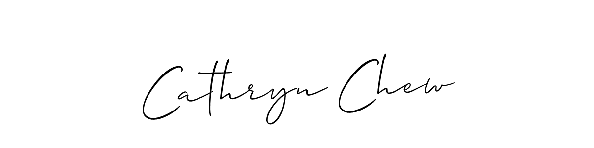 Make a beautiful signature design for name Cathryn Chew. Use this online signature maker to create a handwritten signature for free. Cathryn Chew signature style 2 images and pictures png