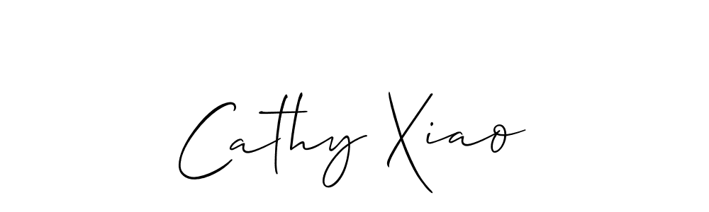 if you are searching for the best signature style for your name Cathy Xiao. so please give up your signature search. here we have designed multiple signature styles  using Allison_Script. Cathy Xiao signature style 2 images and pictures png