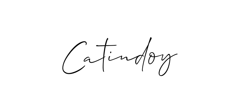 Best and Professional Signature Style for Catindoy. Allison_Script Best Signature Style Collection. Catindoy signature style 2 images and pictures png