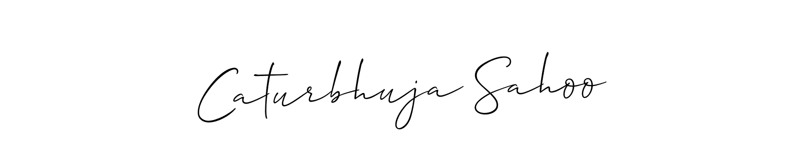 This is the best signature style for the Caturbhuja Sahoo name. Also you like these signature font (Allison_Script). Mix name signature. Caturbhuja Sahoo signature style 2 images and pictures png