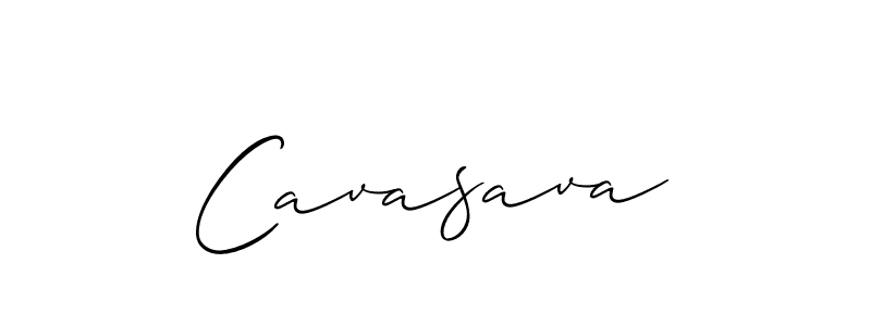 The best way (Allison_Script) to make a short signature is to pick only two or three words in your name. The name Cavasava include a total of six letters. For converting this name. Cavasava signature style 2 images and pictures png