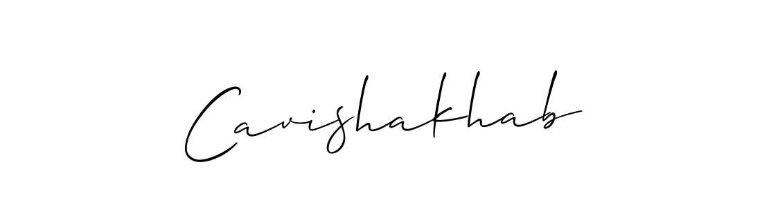 Make a beautiful signature design for name Cavishakhab. Use this online signature maker to create a handwritten signature for free. Cavishakhab signature style 2 images and pictures png