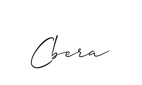 How to make Cbera signature? Allison_Script is a professional autograph style. Create handwritten signature for Cbera name. Cbera signature style 2 images and pictures png