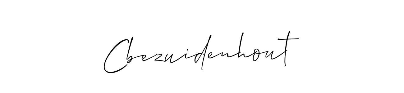 Design your own signature with our free online signature maker. With this signature software, you can create a handwritten (Allison_Script) signature for name Cbezuidenhout. Cbezuidenhout signature style 2 images and pictures png