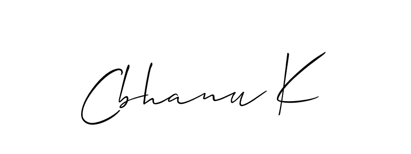 Similarly Allison_Script is the best handwritten signature design. Signature creator online .You can use it as an online autograph creator for name Cbhanu K. Cbhanu K signature style 2 images and pictures png