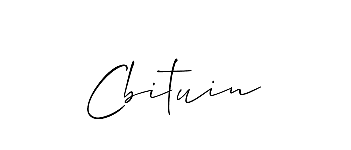 How to Draw Cbituin signature style? Allison_Script is a latest design signature styles for name Cbituin. Cbituin signature style 2 images and pictures png