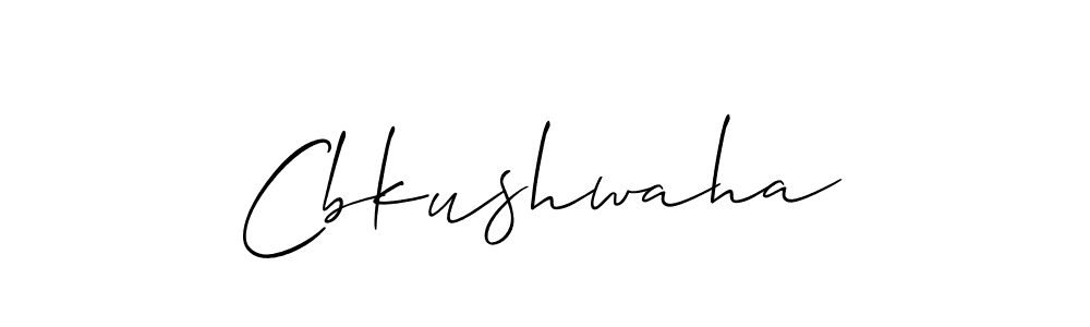 Also we have Cbkushwaha name is the best signature style. Create professional handwritten signature collection using Allison_Script autograph style. Cbkushwaha signature style 2 images and pictures png