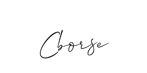 Once you've used our free online signature maker to create your best signature Allison_Script style, it's time to enjoy all of the benefits that Cborse name signing documents. Cborse signature style 2 images and pictures png