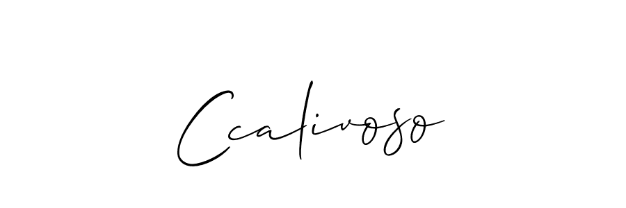 Make a short Ccalivoso signature style. Manage your documents anywhere anytime using Allison_Script. Create and add eSignatures, submit forms, share and send files easily. Ccalivoso signature style 2 images and pictures png