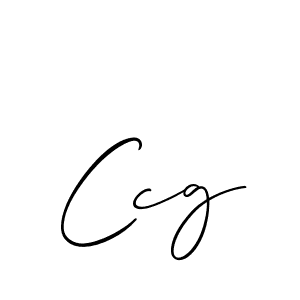 Also we have Ccg name is the best signature style. Create professional handwritten signature collection using Allison_Script autograph style. Ccg signature style 2 images and pictures png