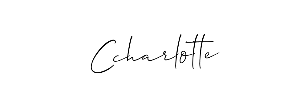 Best and Professional Signature Style for Ccharlotte. Allison_Script Best Signature Style Collection. Ccharlotte signature style 2 images and pictures png