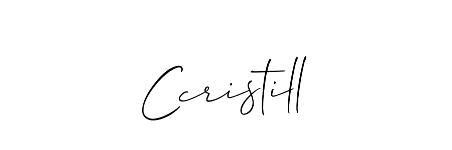 Best and Professional Signature Style for Ccristill. Allison_Script Best Signature Style Collection. Ccristill signature style 2 images and pictures png