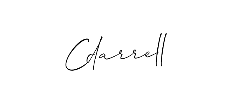 Cdarrell stylish signature style. Best Handwritten Sign (Allison_Script) for my name. Handwritten Signature Collection Ideas for my name Cdarrell. Cdarrell signature style 2 images and pictures png