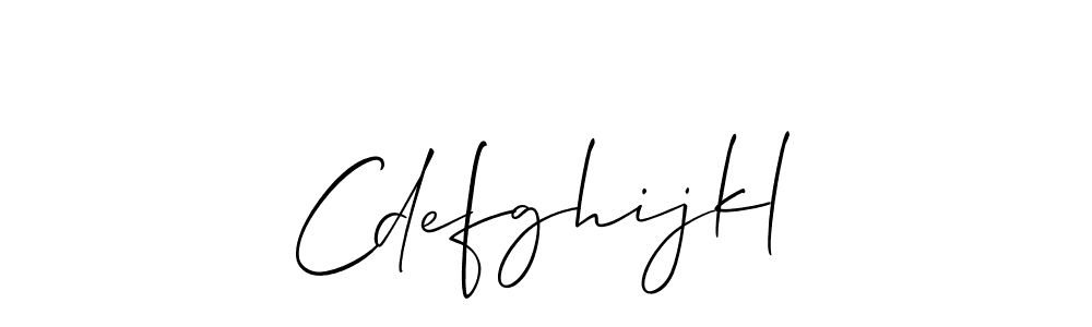 Cdefghijkl stylish signature style. Best Handwritten Sign (Allison_Script) for my name. Handwritten Signature Collection Ideas for my name Cdefghijkl. Cdefghijkl signature style 2 images and pictures png