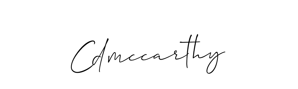 You should practise on your own different ways (Allison_Script) to write your name (Cdmccarthy) in signature. don't let someone else do it for you. Cdmccarthy signature style 2 images and pictures png