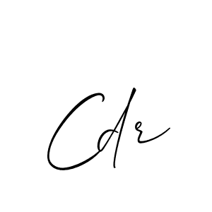 How to Draw Cdr signature style? Allison_Script is a latest design signature styles for name Cdr. Cdr signature style 2 images and pictures png