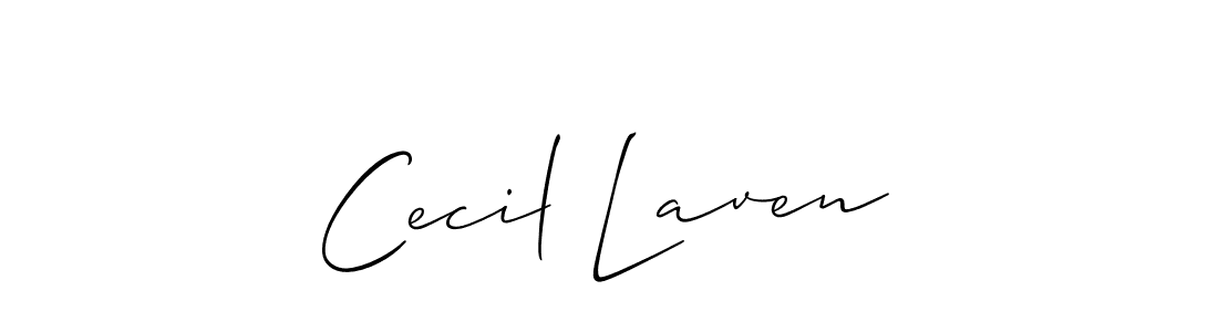 This is the best signature style for the Cecil Laven name. Also you like these signature font (Allison_Script). Mix name signature. Cecil Laven signature style 2 images and pictures png