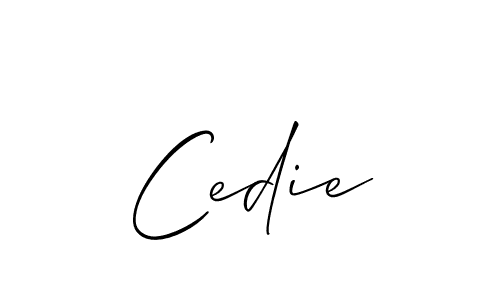 Check out images of Autograph of Cedie name. Actor Cedie Signature Style. Allison_Script is a professional sign style online. Cedie signature style 2 images and pictures png