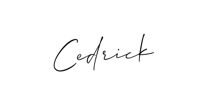 Cedrick stylish signature style. Best Handwritten Sign (Allison_Script) for my name. Handwritten Signature Collection Ideas for my name Cedrick. Cedrick signature style 2 images and pictures png