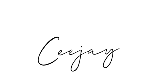 You can use this online signature creator to create a handwritten signature for the name Ceejay. This is the best online autograph maker. Ceejay signature style 2 images and pictures png