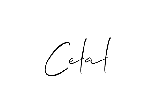 Use a signature maker to create a handwritten signature online. With this signature software, you can design (Allison_Script) your own signature for name Celal. Celal signature style 2 images and pictures png