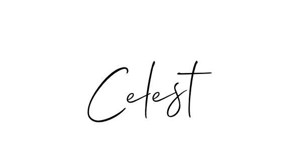 Make a short Celest signature style. Manage your documents anywhere anytime using Allison_Script. Create and add eSignatures, submit forms, share and send files easily. Celest signature style 2 images and pictures png