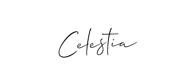Make a short Celestia signature style. Manage your documents anywhere anytime using Allison_Script. Create and add eSignatures, submit forms, share and send files easily. Celestia signature style 2 images and pictures png