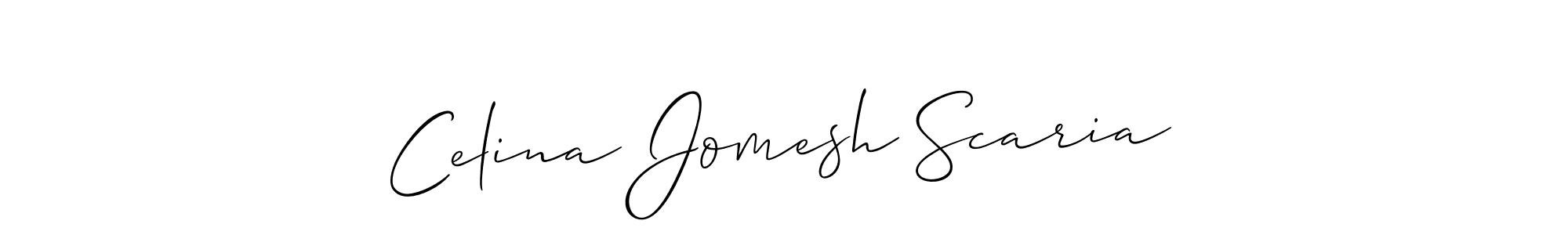 Check out images of Autograph of Celina Jomesh Scaria name. Actor Celina Jomesh Scaria Signature Style. Allison_Script is a professional sign style online. Celina Jomesh Scaria signature style 2 images and pictures png