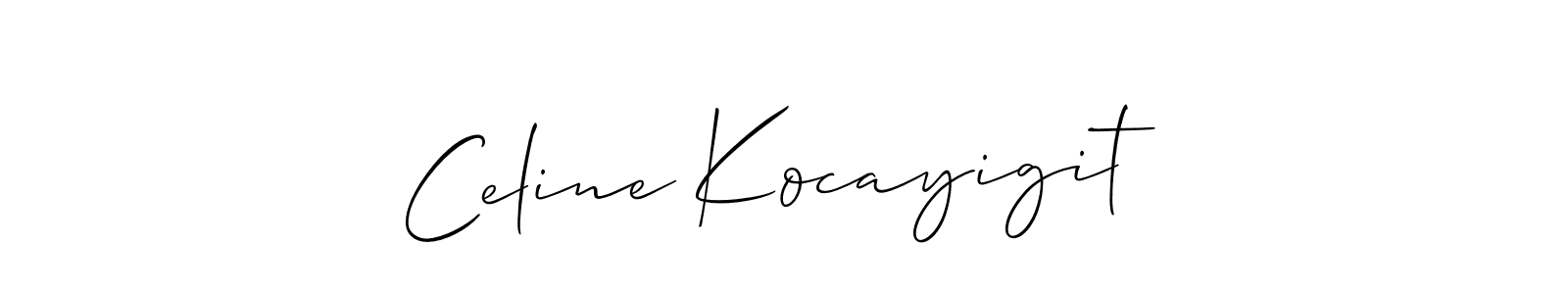 Once you've used our free online signature maker to create your best signature Allison_Script style, it's time to enjoy all of the benefits that Celine Kocayigit name signing documents. Celine Kocayigit signature style 2 images and pictures png