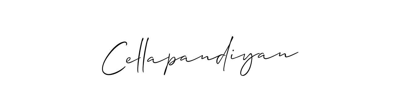 You should practise on your own different ways (Allison_Script) to write your name (Cellapandiyan) in signature. don't let someone else do it for you. Cellapandiyan signature style 2 images and pictures png